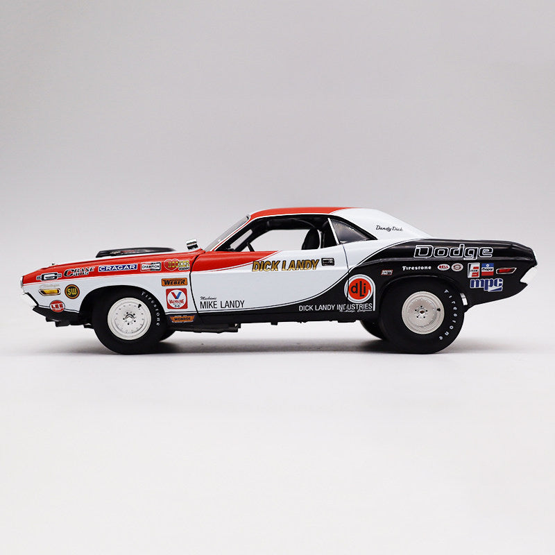 ACME 1:18 1970 Dodge Challenger Dick Landy Diecast Model