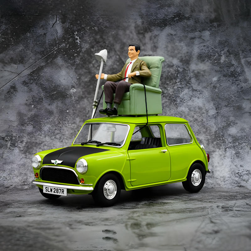 Tiny 1:18 BMW MINI Cooper Mr. Bean Diecast Model