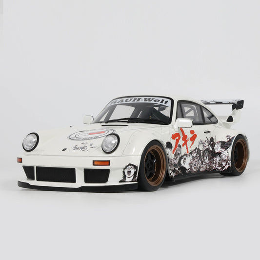 GT Spirit 1:18 RWB Akira Glacier White 2024 Resin Model (GT508) – Handcrafted Limited Edition Pre-sale