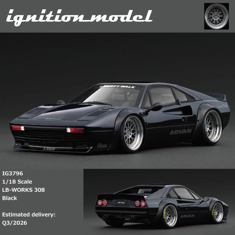 Ignition Model 1:18 LB-WORKS 308 Resin Model