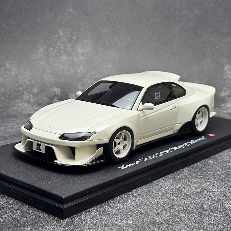 Kyosho 1:18 Nissan Silvia S15 Khyzyl Saleem Resin Model