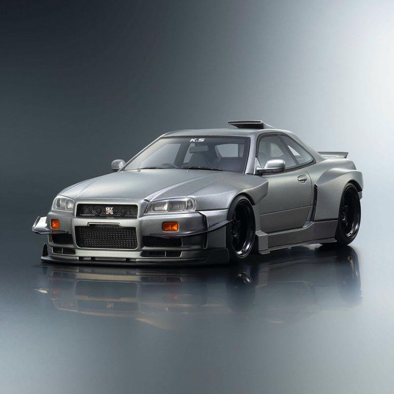 Kyosho 1:18 Nissan Skyline GT-R R34 Resin Model Car