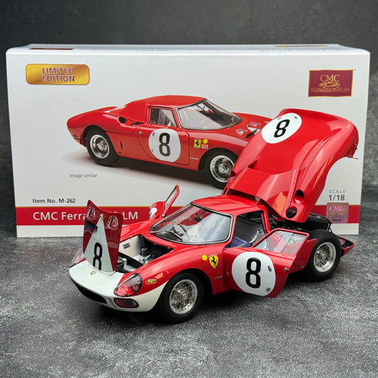 CMC 1:18 Ferrari 250 LM Diecast Model- #8, #26
