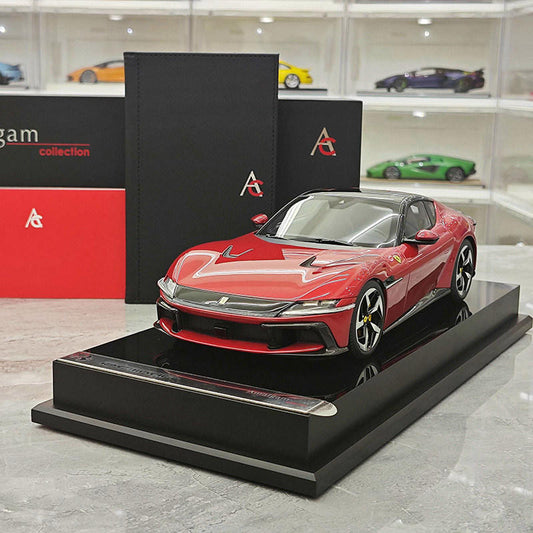 Amalgam 1:18 Ferrari 12Cilindri Coupe Resin Model – Metallic Red