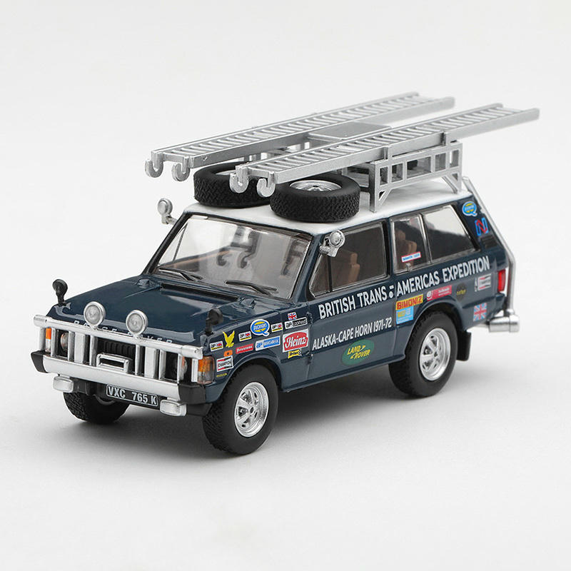 MINI GT 1:64 Range Rover 1971 British Trans-Americas Expedition