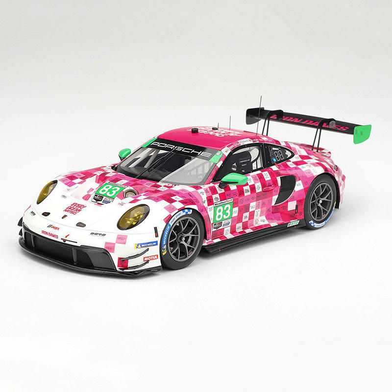 TopSpeed 1:18 Porsche 911 GT3 R (992) 2025 Daytona Resin Model — #83
