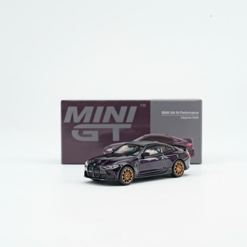 MINI GT 1:64 BMW M4 G82 Alloy Model — Violet