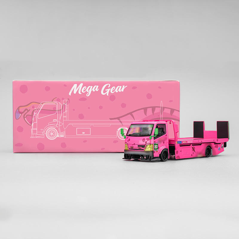 Mega Gear 1:64 H300 Flatbed Transport Trailer Model