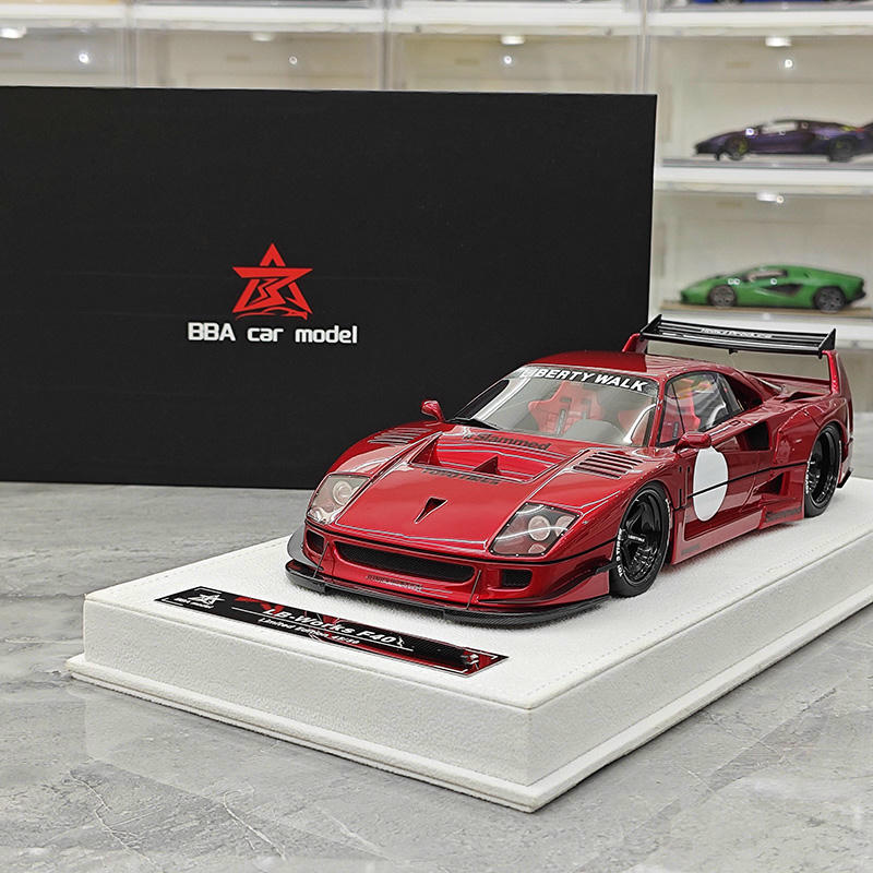 BBA Model 1:18 Ferrari F40 LB-Works Resin Model