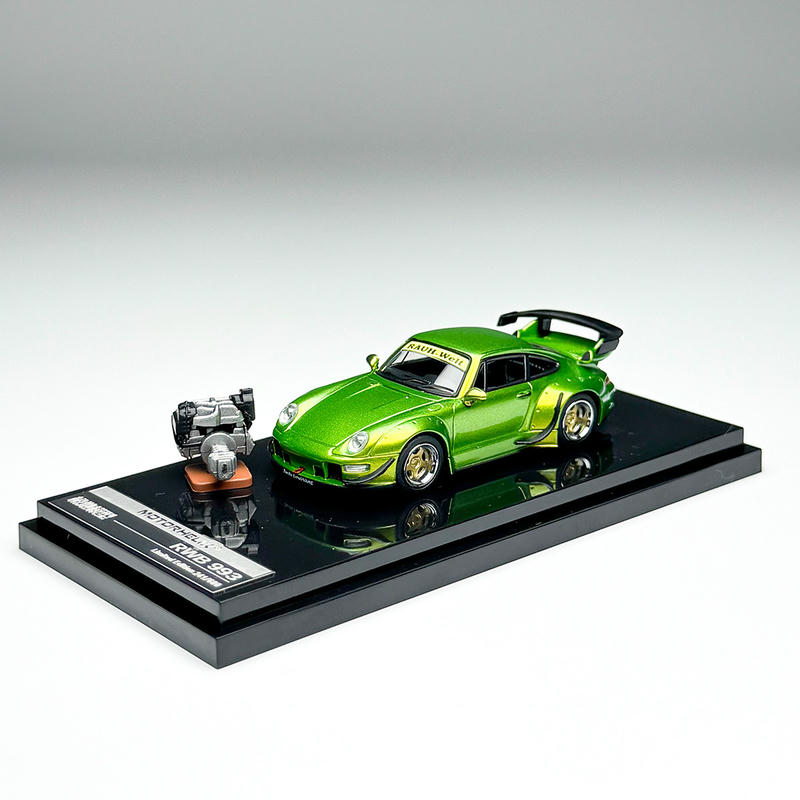 MotorHelix 1:64 Porsche RWB 993 Diecast Model