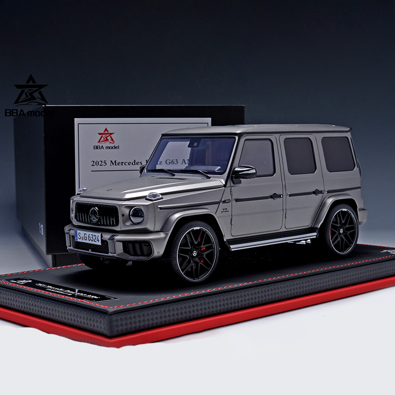 BBA Model 1:18 Mercedes-Benz G63 AMG 2025 Resin Model