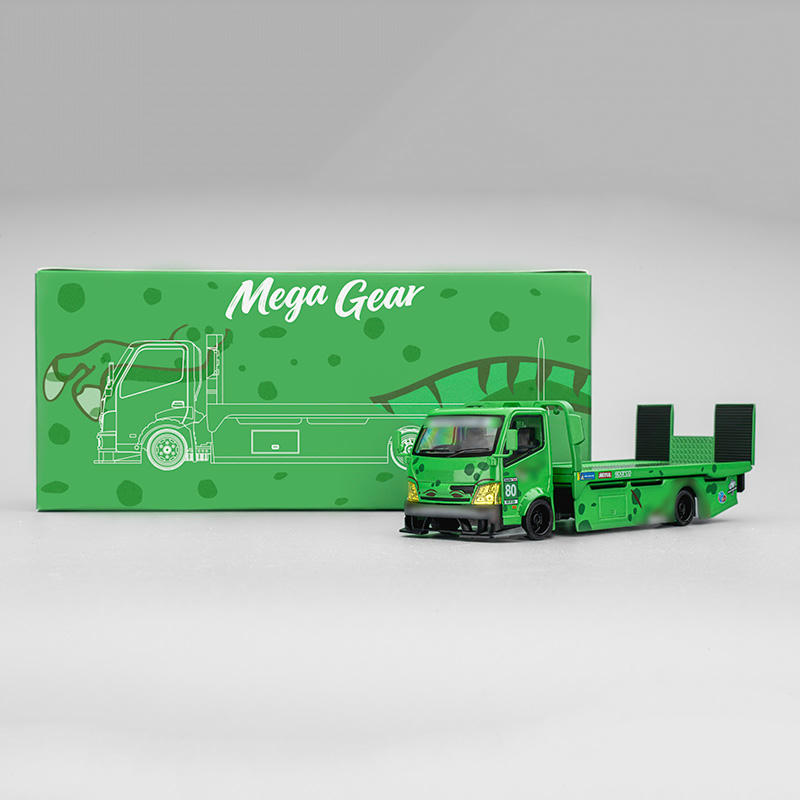 Mega Gear 1:64 H300 Flatbed Transport Trailer Model
