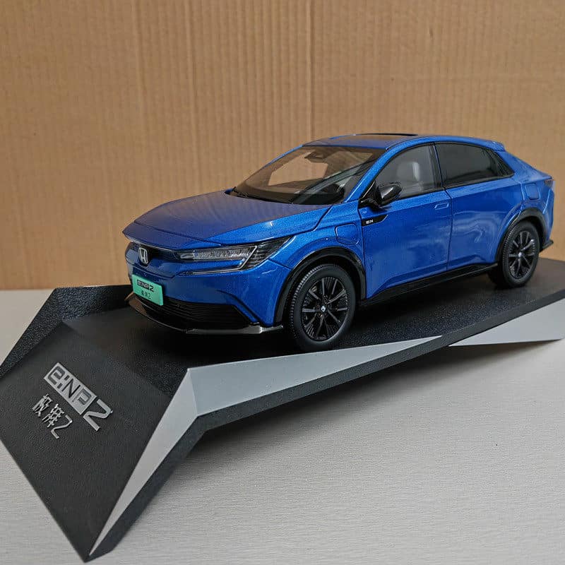 Original Manufacturer 1:18 Honda e:NP2 EV SUV 2024 Alloy Diecast Model