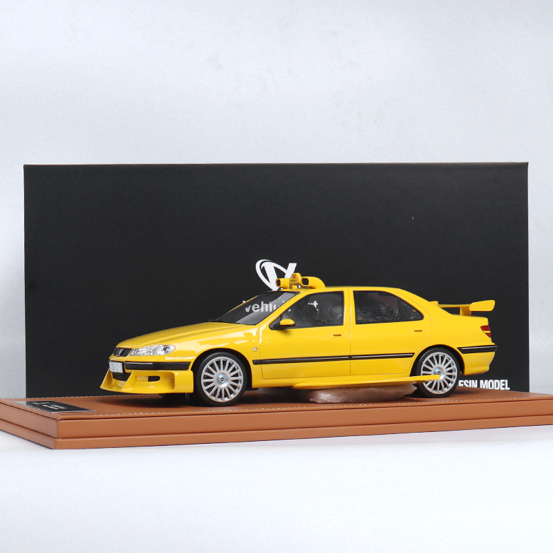 VEHICLE Art Peugeot 406 Taxi 1:18 Resin Model Car