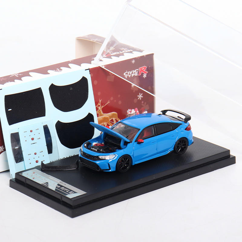 MotorHelix 1:64 Honda Civic Type R FL5 Christmas Edition