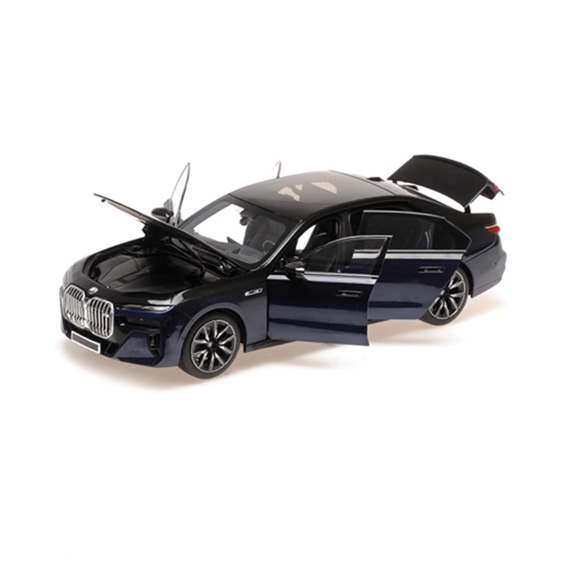 MINICHAMPS 1:18 BMW i7 M70 G70 2024 Fully Opening Diecast Model Car