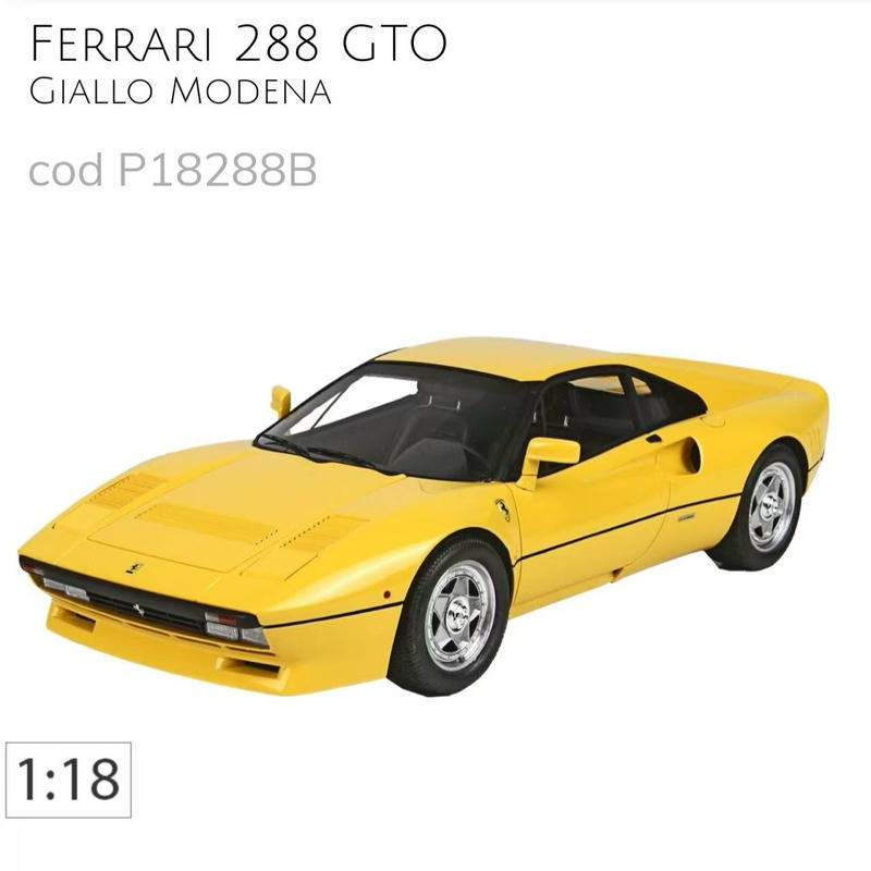 BBR 1:18 Ferrari 288 GTO Resin Model