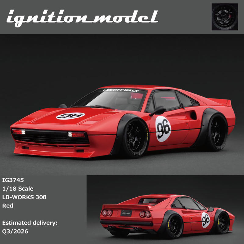 Ignition Model 1:18 LB-WORKS 308 Resin Model