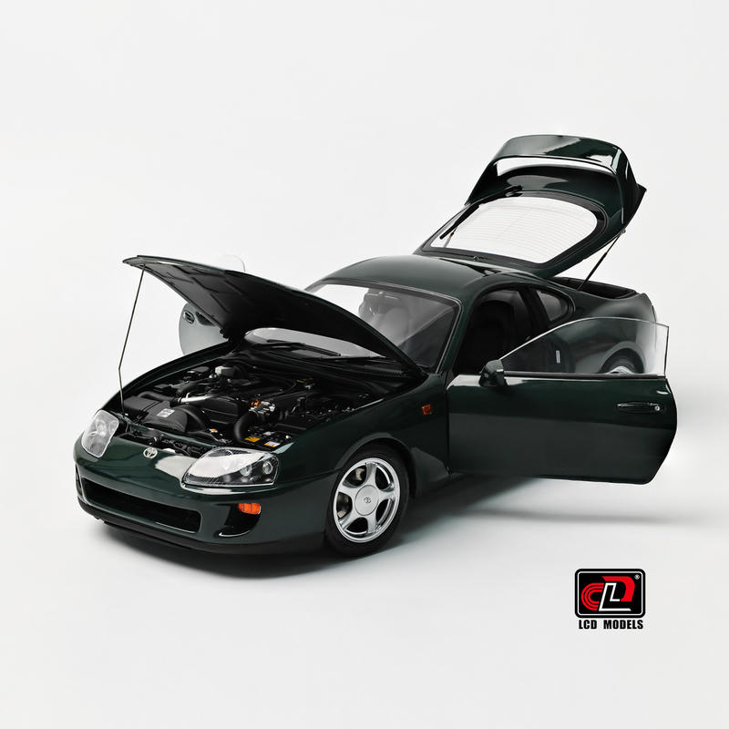 LCD 1:18 Toyota Supra A80 Alloy Model