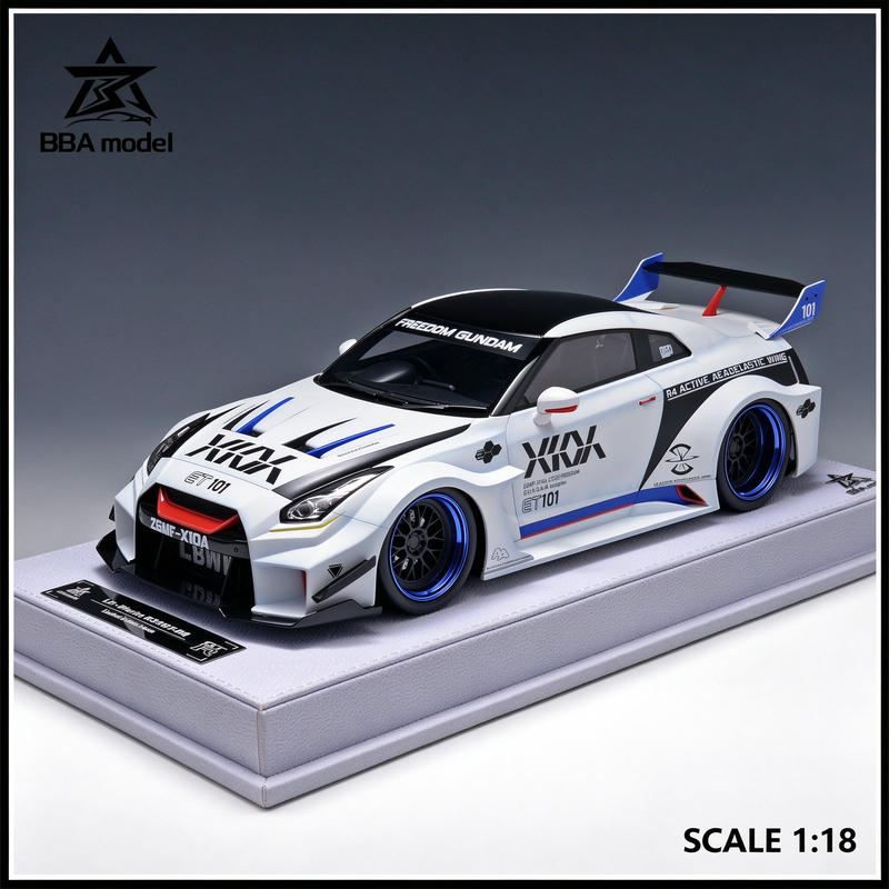 BBA Nissan GT-R 35GT-RR 1:18 Resin Model Car