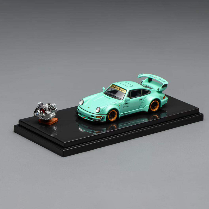 MOTORHELIX MH 1:64 Porsche RWB 964 Widebody Diecast Model