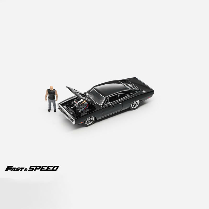 Fast Speed Dodge Charger R/T 1:64 Diecast Model Car