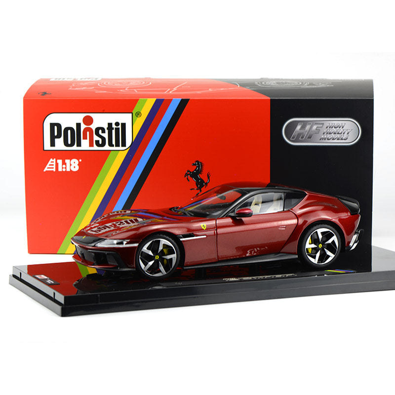 Polistil 1:18 Ferrari 12Cilindri Diecast Opening Model – YX car model