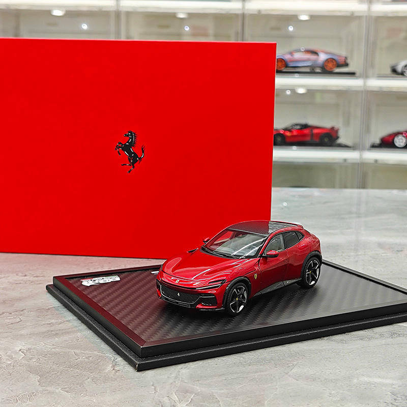 BBR Ferrari Purosangue Black Roof 1:43 Diecast Model Car