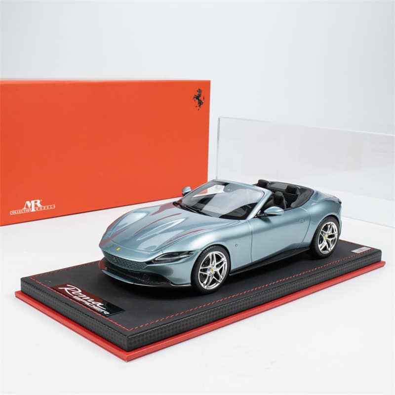 MR 1:18 Ferrari Roma Spider 2023 Resin Model Car – Premium Convertible Supercar