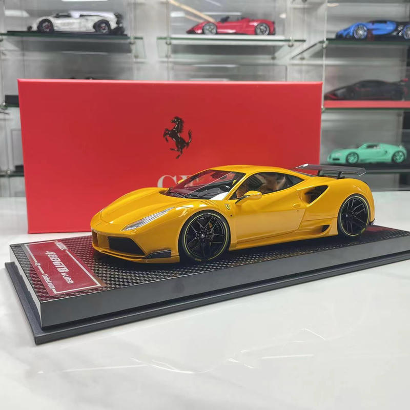 CE 1:18 Ferrari 488GTB N-Largo Resin Model Car