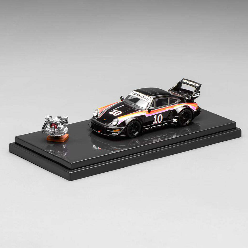 MOTORHELIX MH 1:64 Porsche RWB 964 Widebody Diecast Model