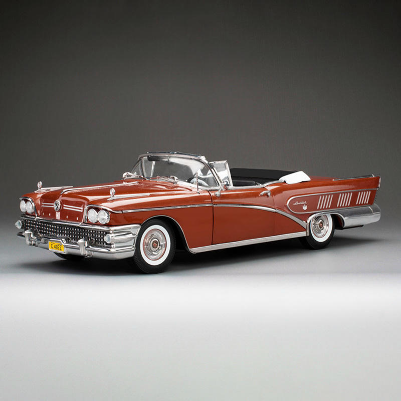 SunStar 1:18 Buick Limited Riviera Coupe 1958 Diecast Model Car