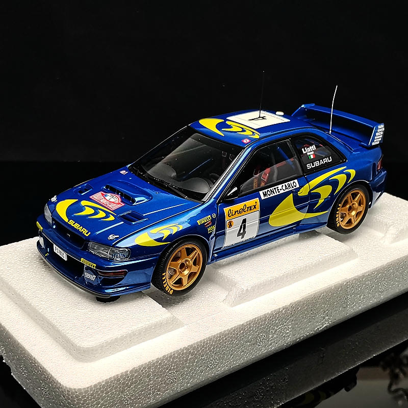 AUTOart 1:18 Subaru WRC Rally Model Car