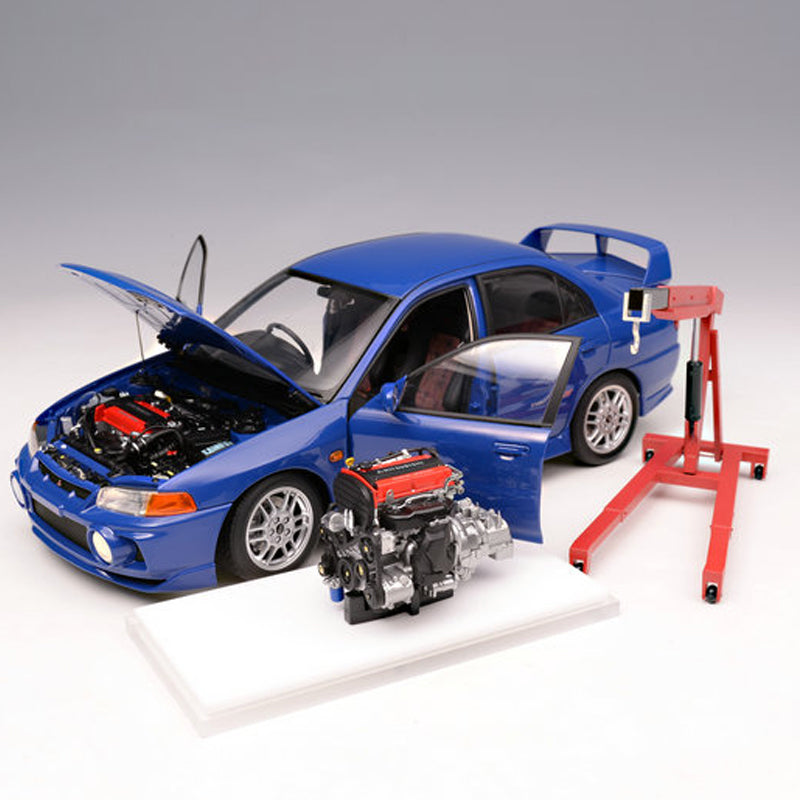 Mitsubishi Lancer Evolution IV Diecast Model – 1:18 Limited Edition (Pre-sale blue and red)