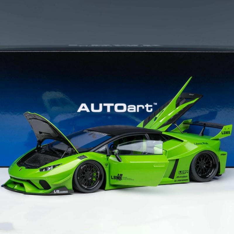 Autoart 1/18 For Lamborghini LIBERTY WALK LB HURACAN GT Diecast model cars