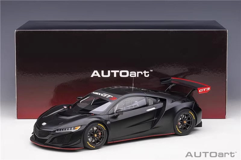AUTOart Honda NSX GT3 (2018) – 1:18 Scale Model&nbsp; (Sealed Body, Steering Function Display Edition)
