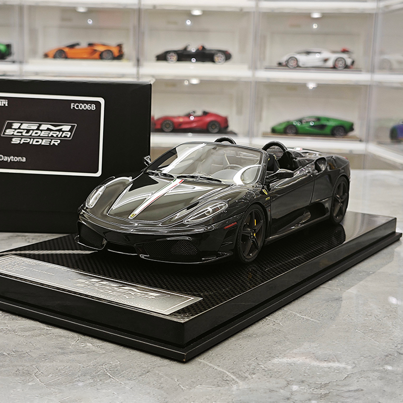DM 1:18 Ferrari F430 Scuderia Spider 16M Limited Edition Resin Model – V8 Supercar