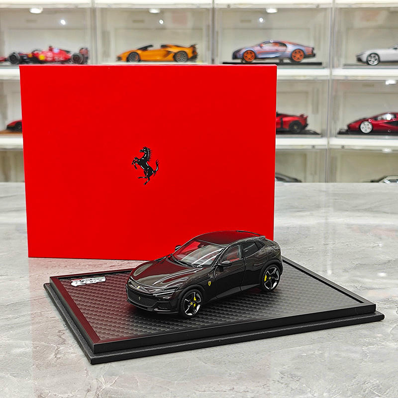 BBR Ferrari Purosangue Black Roof 1:43 Diecast Model Car
