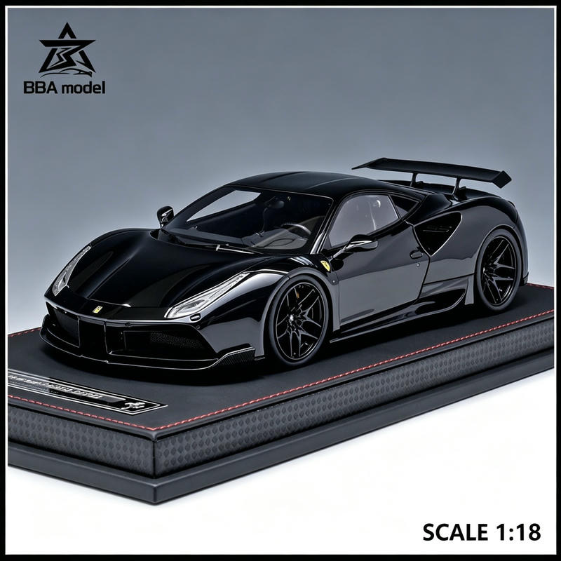 BBA Ferrari 488 GTB Novitec 1:18 Resin Model Car