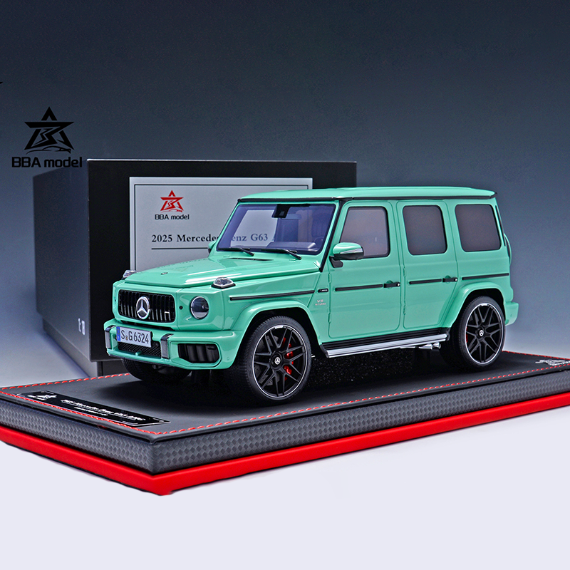 BBA Model 1:18 Mercedes-Benz G63 AMG 2025 Resin Model