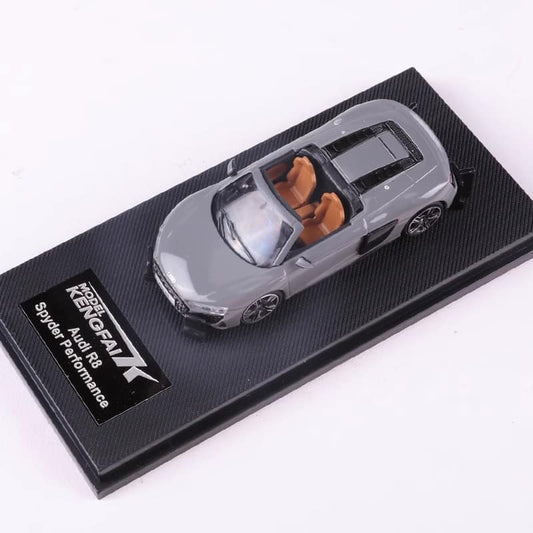 KENGFAI 1:64 Audi R8 2021 Diecast Model