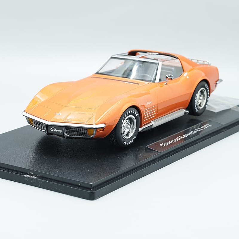 KK Scale Corvette C3 1972 Convertible 1:18 Diecast Model Car