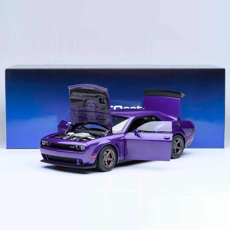 AUTOart 1:18 Dodge Challenger SRT 2023 Alloy Diecast Model