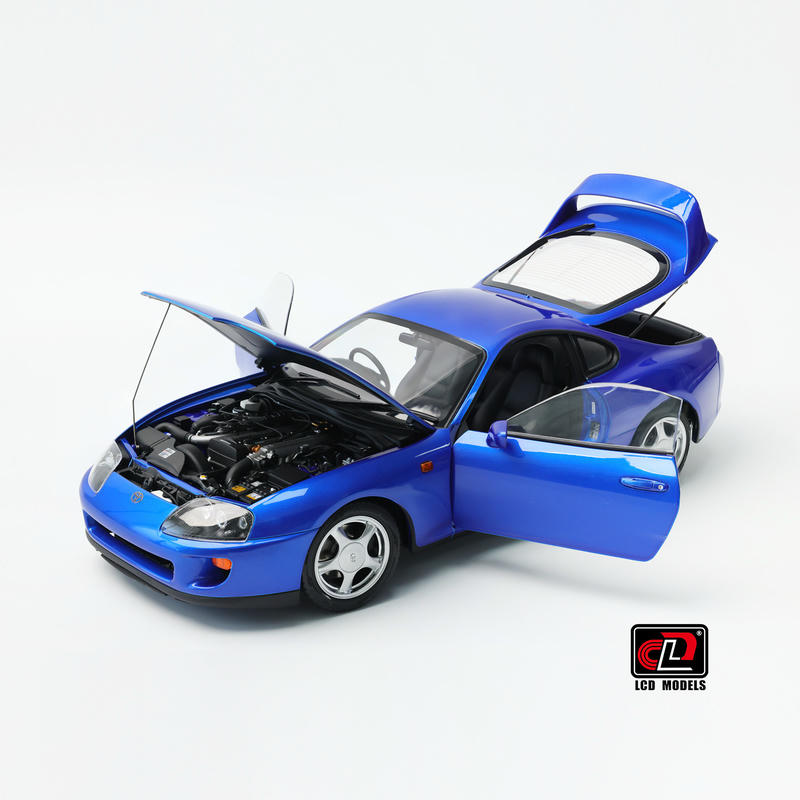 LCD 1:18 Toyota Supra A80 Alloy Model