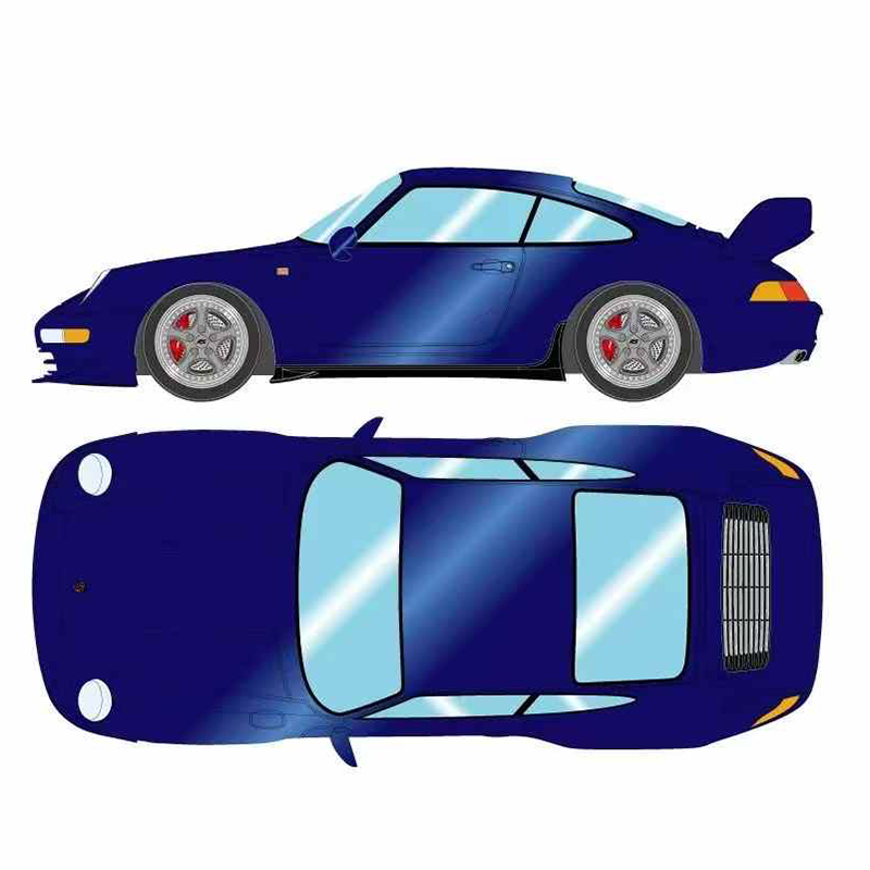Make Up MU 1:18 Porsche 911 (993) Carrera RS 1995 Resin Collectible Model Car