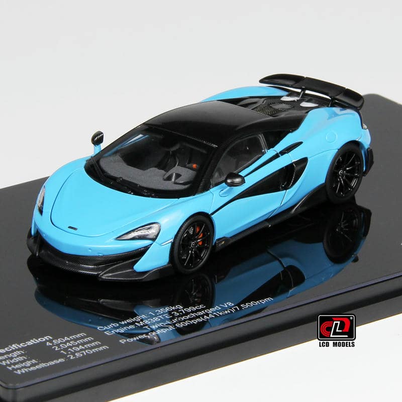LCD Models 1:43 McLaren 600LT Alloy Precision Model Car – YX car model