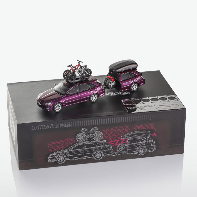 Mortal HEC Show Exclusive 1:64 Toyota Altezza IS200 “Bite Shark” Diecast Model Car – JDM Collector