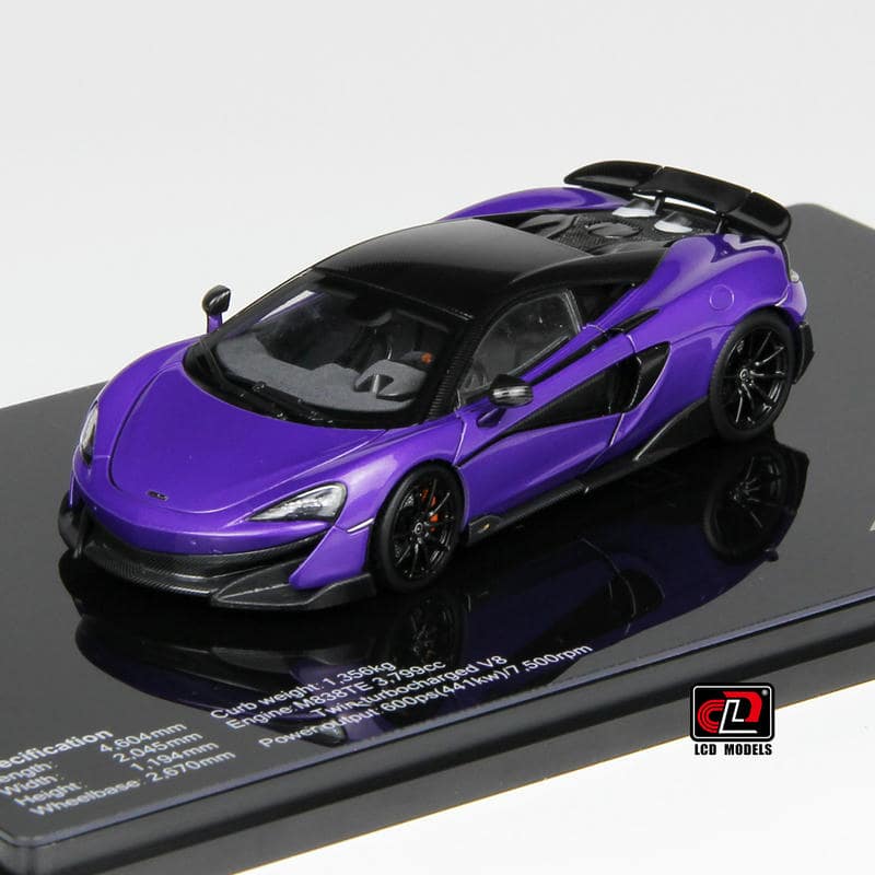 LCD Models 1:43 McLaren 600LT Alloy Precision Model Car – YX car model