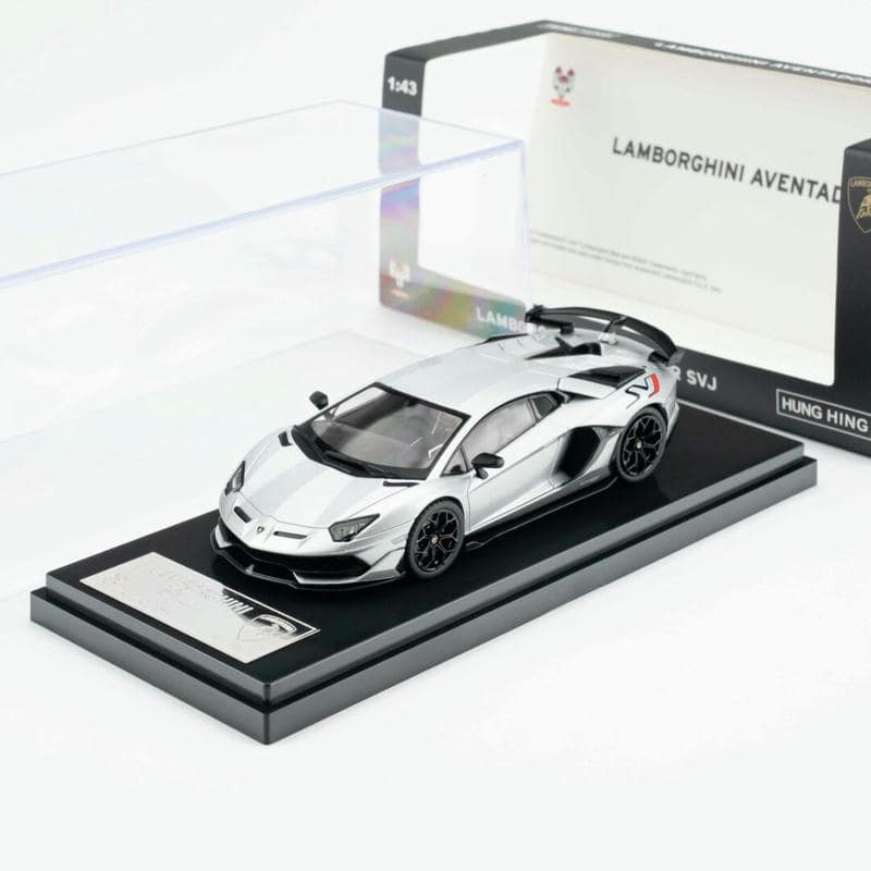 HH 1:43 Lamborghini Revuelto SVJ SCV12 Diecast Model Car – Alloy Supercar Collector Edition