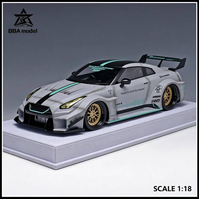 BBA Nissan GT-R 35GT-RR 1:18 Resin Model Car